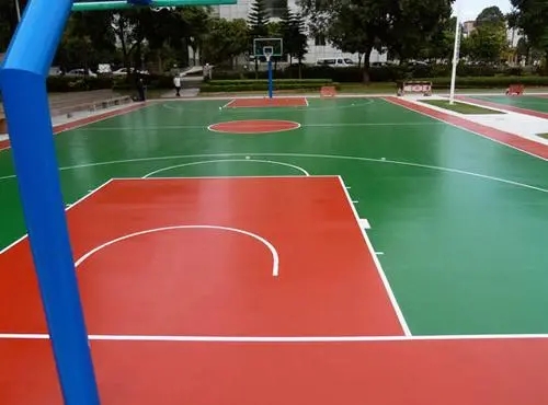 平谷球场地面翻新,裂缝修重要性